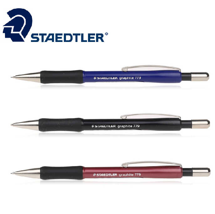 Staedtler-Graphite-779-0-5-0-7mm-Mechanical-Pencil-Black-Blue-Red-Body-advanced-drawing-pencil.jpg_q50