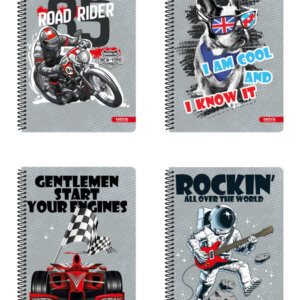 Τετράδιο-Σπιράλ-2Θ-21x29cm-Tettris-Boy