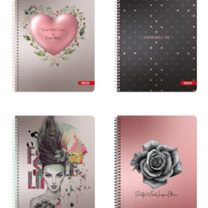 Τετράδιο-Σπιράλ-2Θ-21x29cm-Tettris-Shinny-Girls